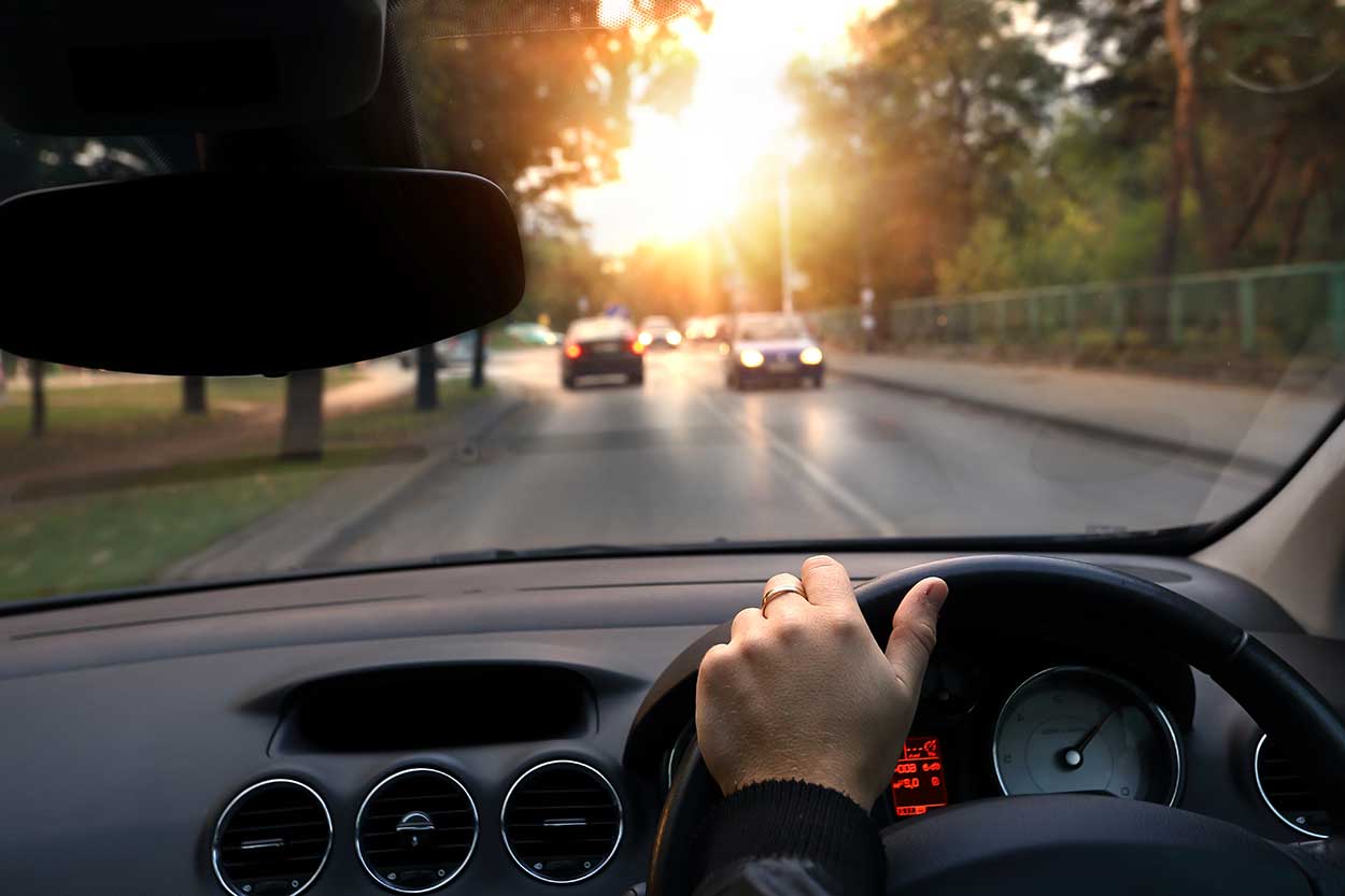 Man drives car that he purchased using car finance