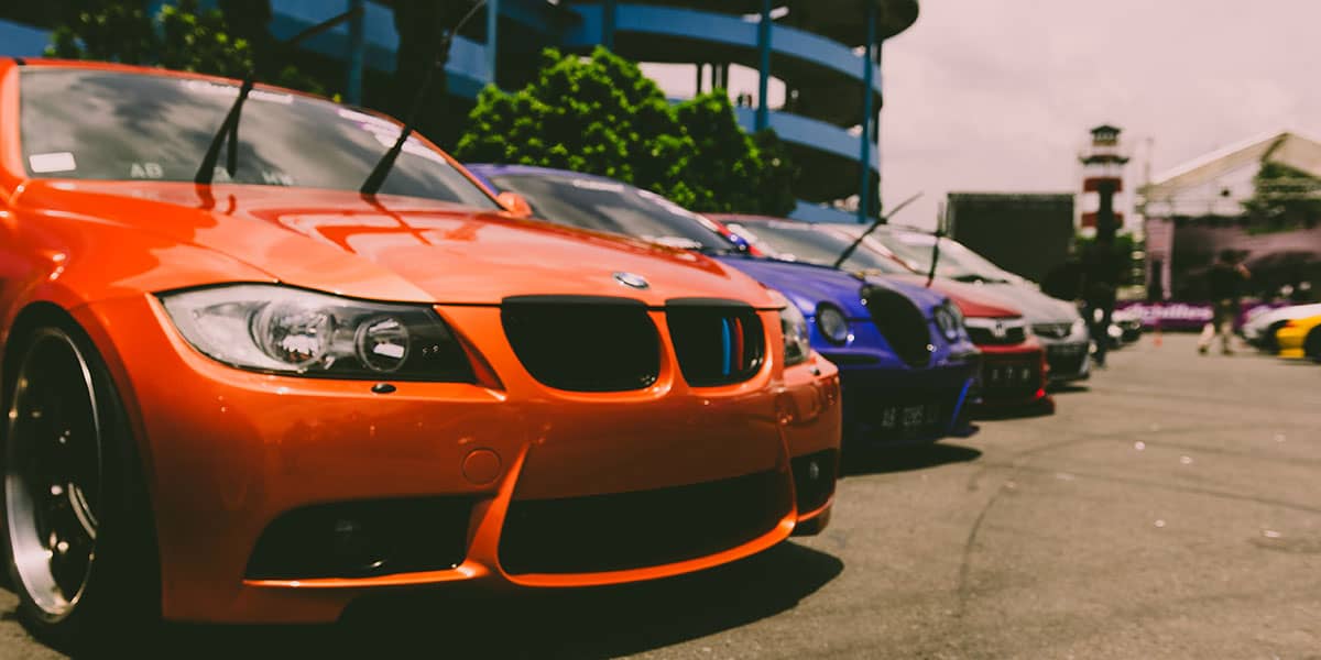 Car dealership vehicle collection