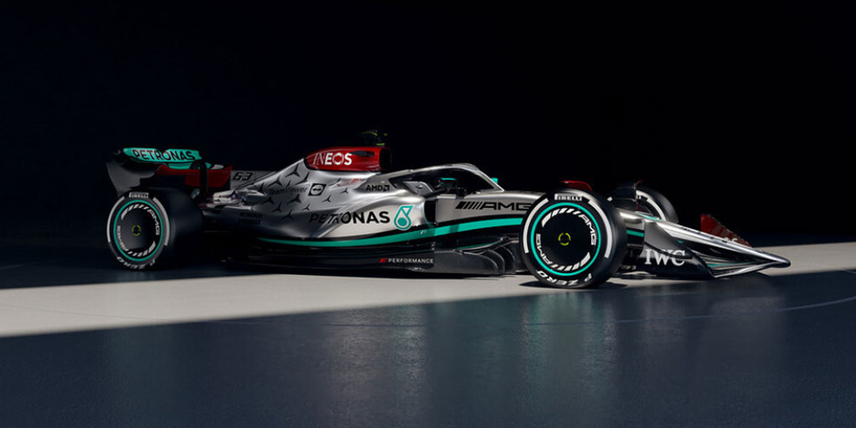 Mercedes F1 Racing Car