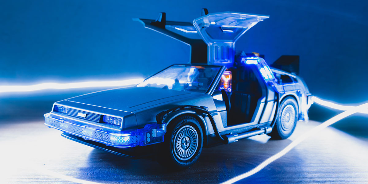 DeLorean from Back to the Future