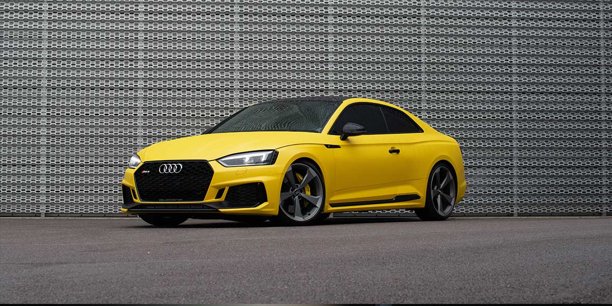 Yellow Audi