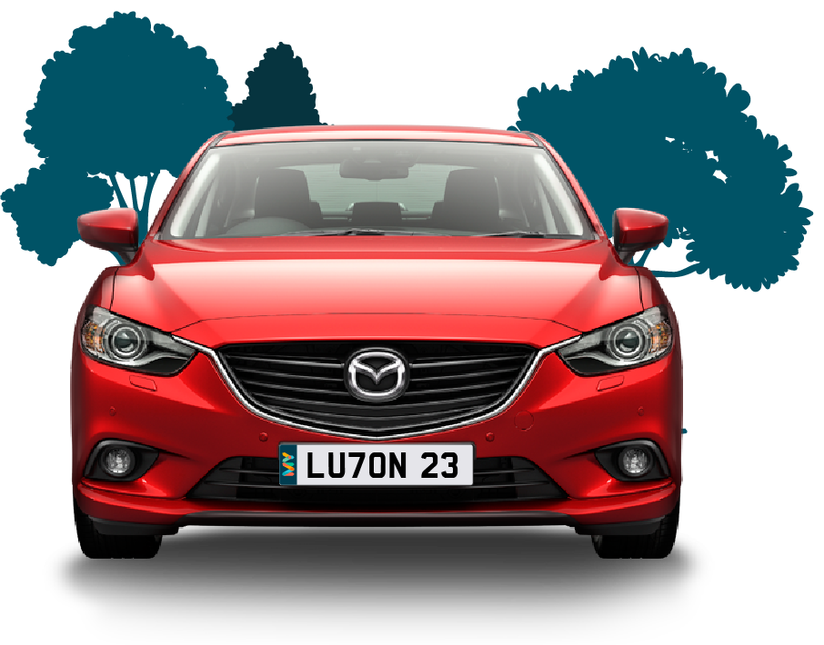 Luton Car Finance Licence Plate