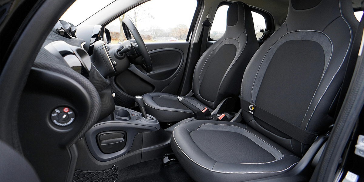 Clean fabric car seats